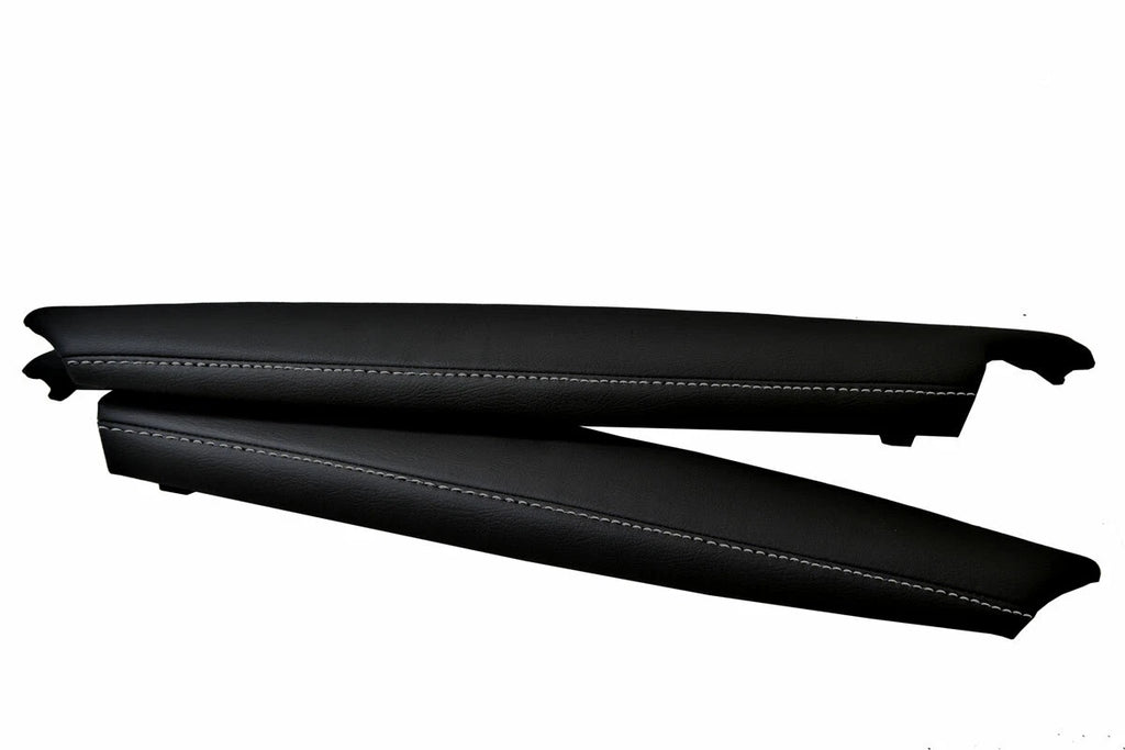 Door Armrest PVC Cover for Subaru BRZ Toyota GT86 (2013–2020) Gray Stitch