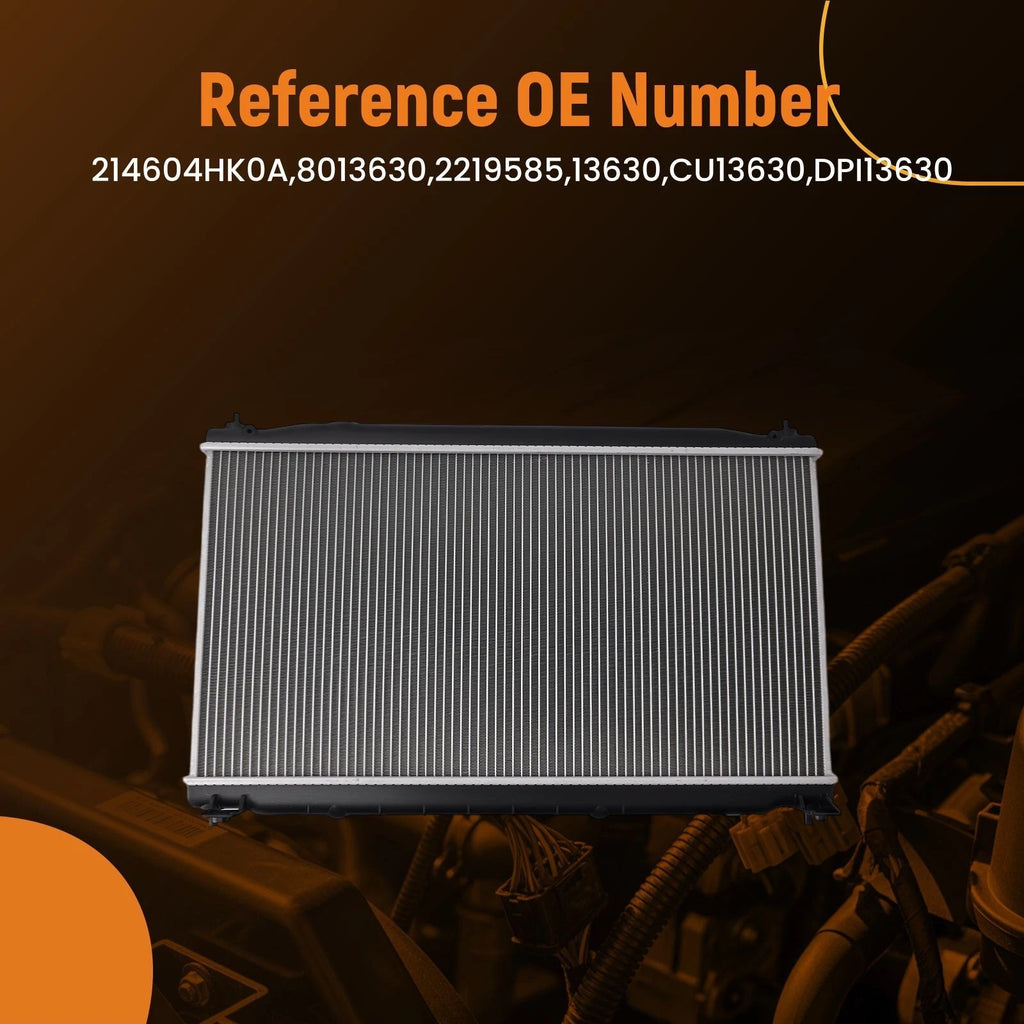 Aluminum Engine Radiator for Infiniti Q50 Q60 3.0L (2016–2022) 8013630