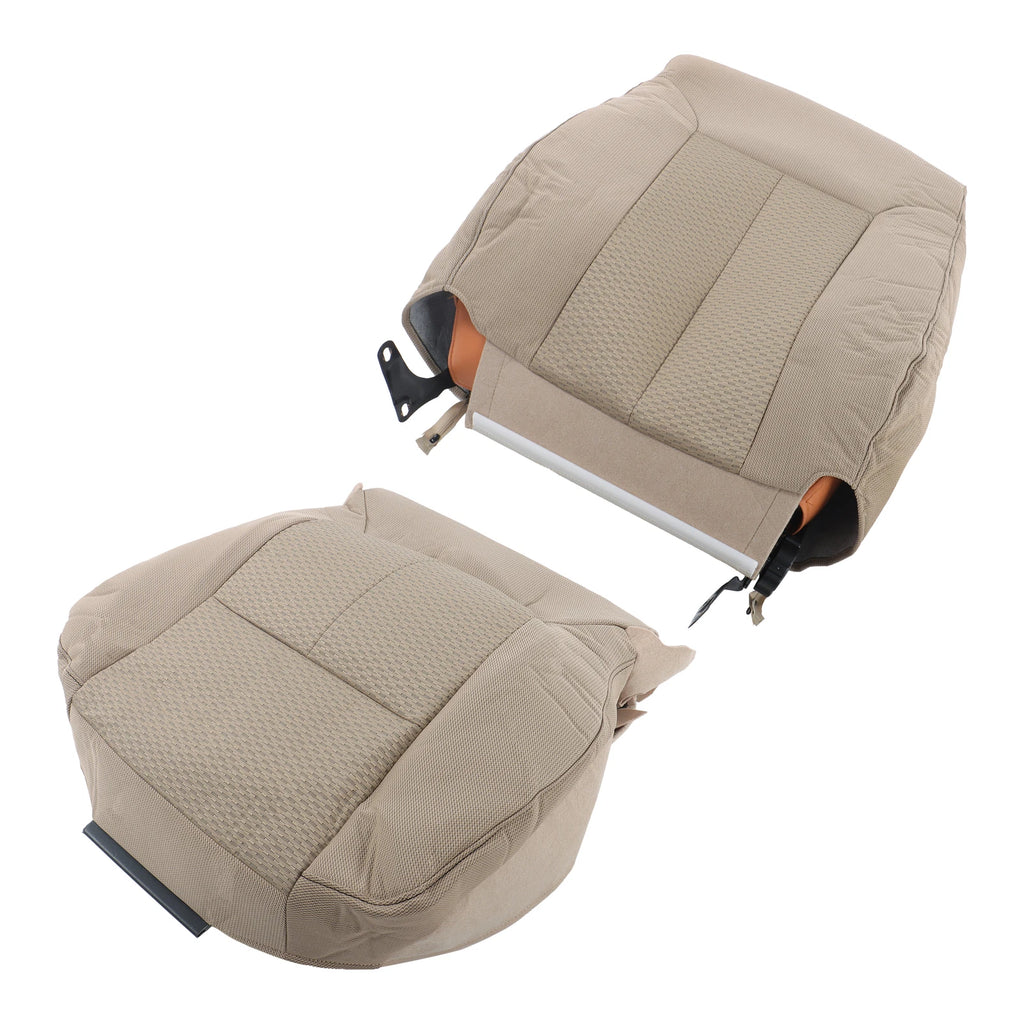 Cloth Seat Covers for Ford F-150 (2009–2014) Tan Passenger Side Set