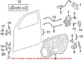 Front Driver Left Door Hinge for Chrysler 300 (2005–2010) 55113665AI