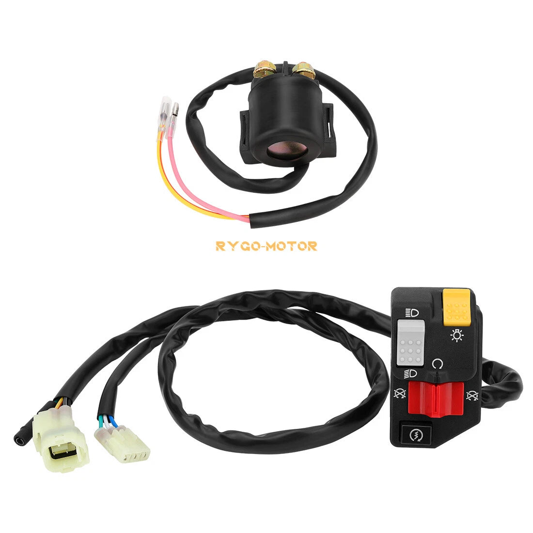 Handlebar & Starter Relay Switch for Honda TRX250EX 250EX (2006–2007)