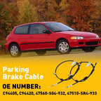Rear Parking Brake Cable for Acura Integra (1994–1998) & Honda Civic (1992–2000)