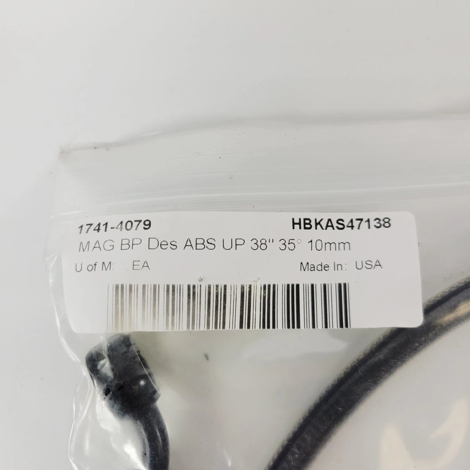 Magnum Black Pearl Front Brake Line 35/10mm 38" AS47138 for Harley Touring (2015–2024)