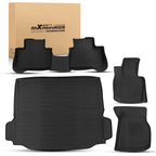 All-Weather Carpet Floor Mat Liner for BMW X3 (2019–2024) Black TPE