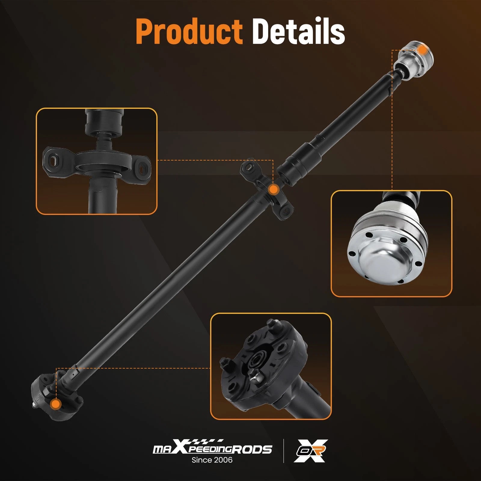 Rear Driveshaft Prop Shaft for Cadillac CTS (2008–2014) AWD