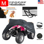Lawn Tractor Mower Cover 57x33'' Waterproof UV Snow Heavy Duty