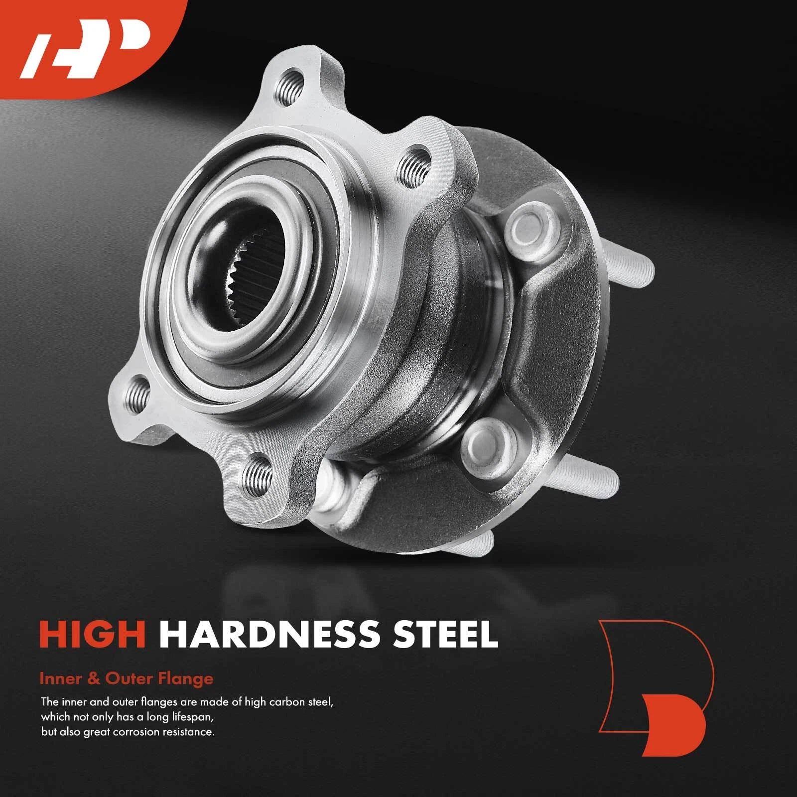 Rear Wheel Hub & Bearing Assembly for Ford Escape (2013–2019)