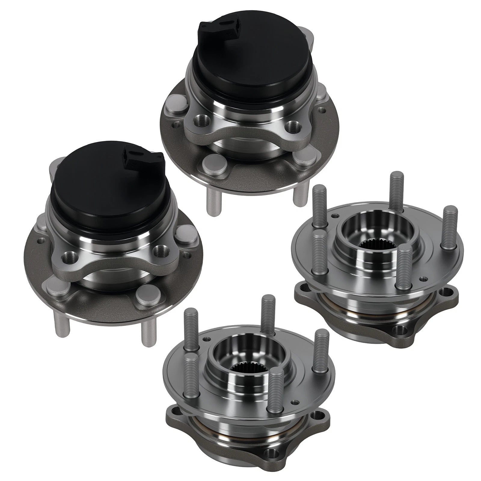 4x Wheel Hub Bearings for Hyundai Santa Fe Sport (2013–2014)