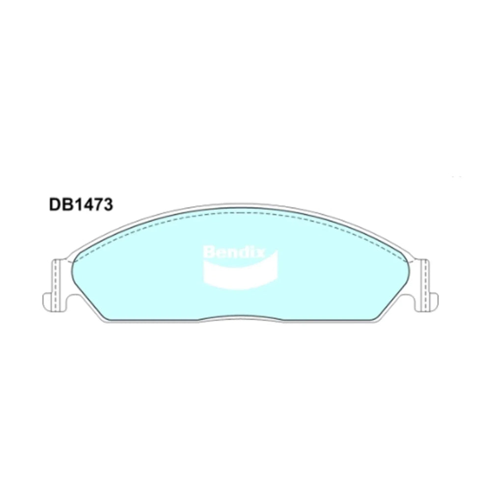 Front Disc Brake Pad Set for Ford Fairlane Fairmont BA BF (2002-2008)
