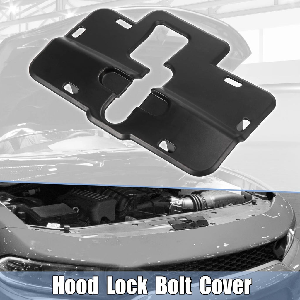 Front Hood Lock Bolt Cover Trim for Dodge Charger (2011–2020)