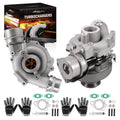 Pair Billet Turbo for BMW X5 X6 xDrive 50i 4.4L N63 N63B44 Engine 2008-2016
