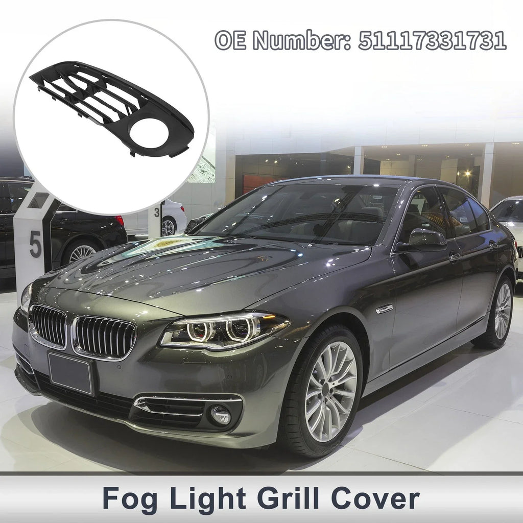 1x Front Left Fog Light Grill for BMW 528i (2014-2016)