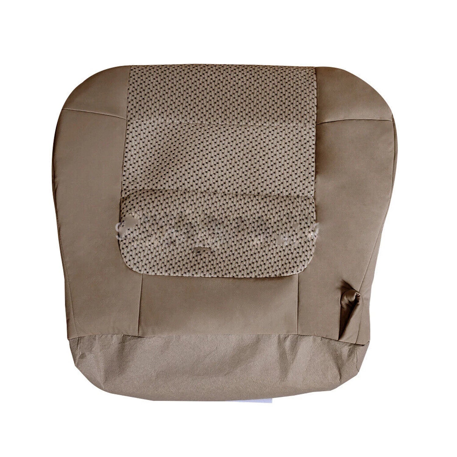 Driver Bottom Cloth Seat Cover for Ford F150 XLT (2001–2003) Med Parchment Tan