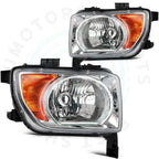 Set of 2 Chrome Headlight Assemblies for Honda Element (2003–2008)