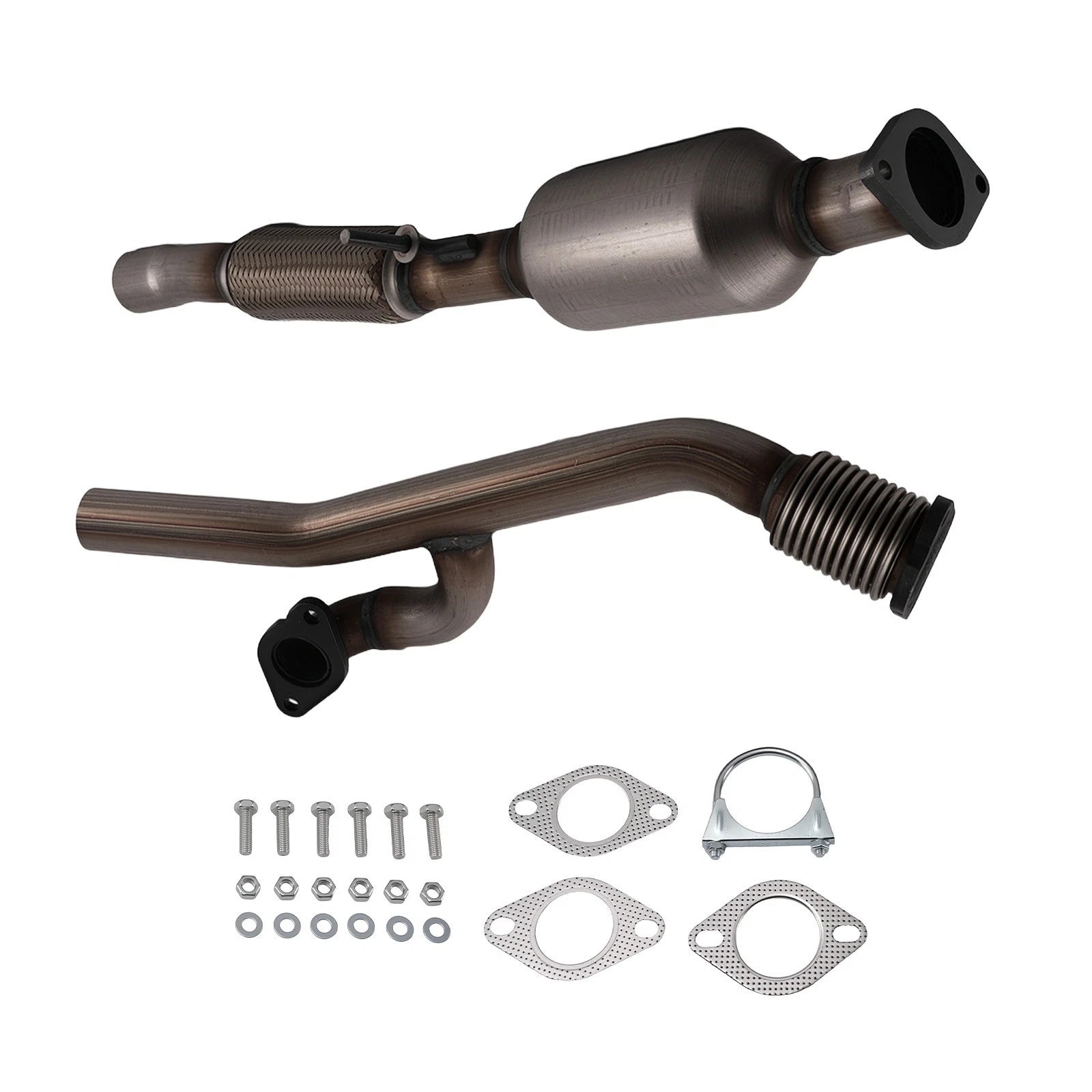 Rear Flex Pipe Catalytic Converter Set for Chevrolet Impala (2014-2020)