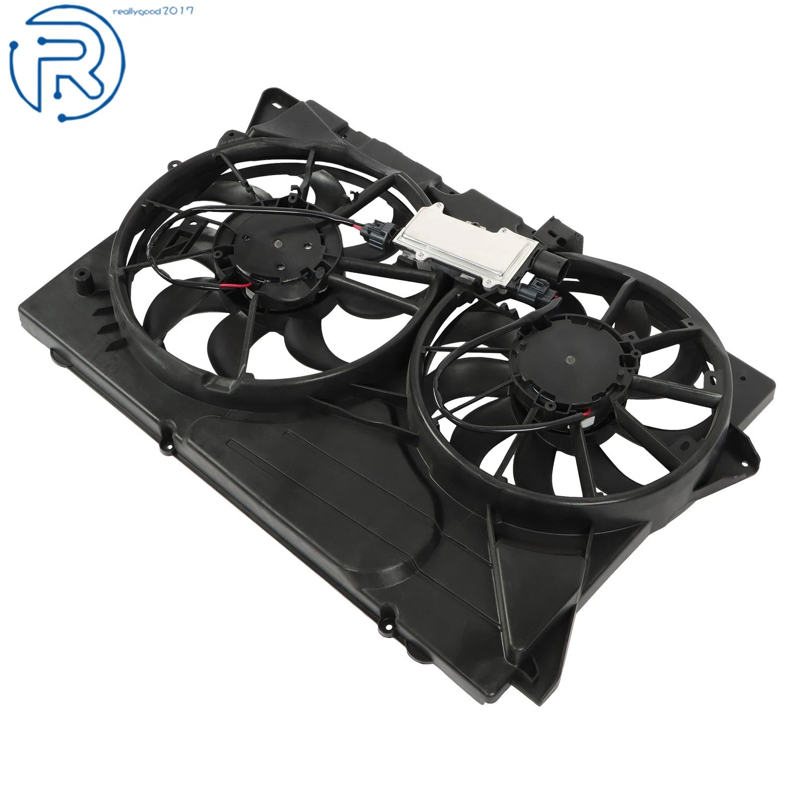 Radiator Condenser Fan Assembly W/ Module for Ford Flex (2010–2012)