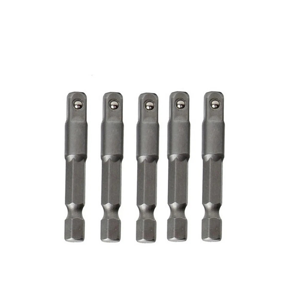 Socket Adapter Converter for 1/4" Square Drive (Chrome Vanadium Steel)