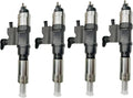 Set of 4 Fuel Injectors 095000-5006 for Isuzu 4JH1 4HK1 4HK1-TCC 4HK1-TCS