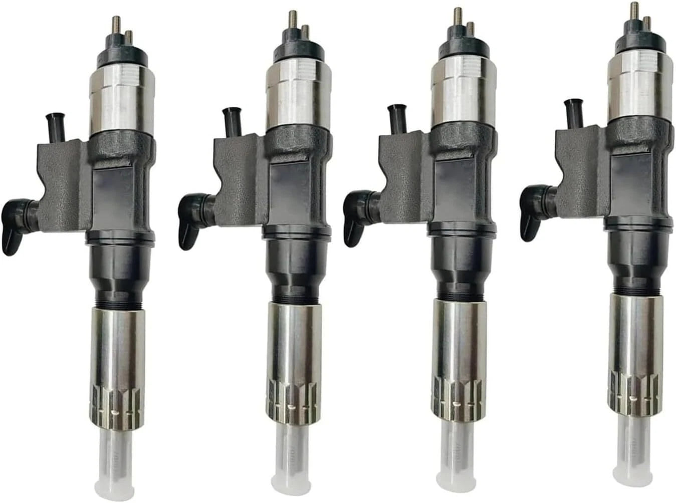 Set of 4 Fuel Injectors 095000-5006 for Isuzu 4JH1 4HK1 4HK1-TCC 4HK1-TCS