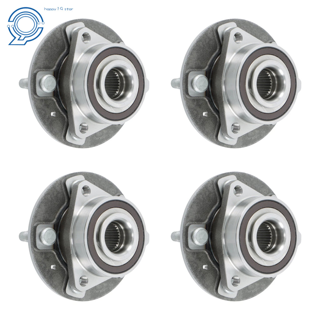 Set of 4 Wheel Hub Bearings for Cadillac CTS (2008–2013) 513282