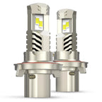 2X LED Headlight Bulbs for H13 Vehicles (12000W, Super Bright White)