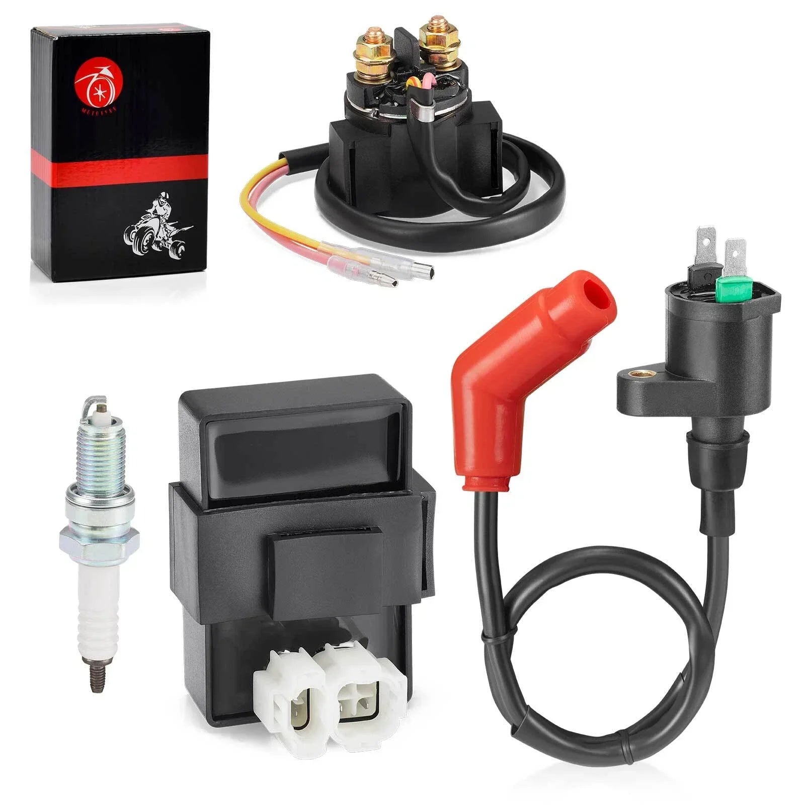CDI Ignition Coil Starter Relay for HONDA TRX250EX/TRX250X