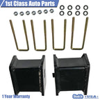 4" Rear Lift Blocks Kit for Chevy Silverado GMC Sierra 1500 (2007-2018)