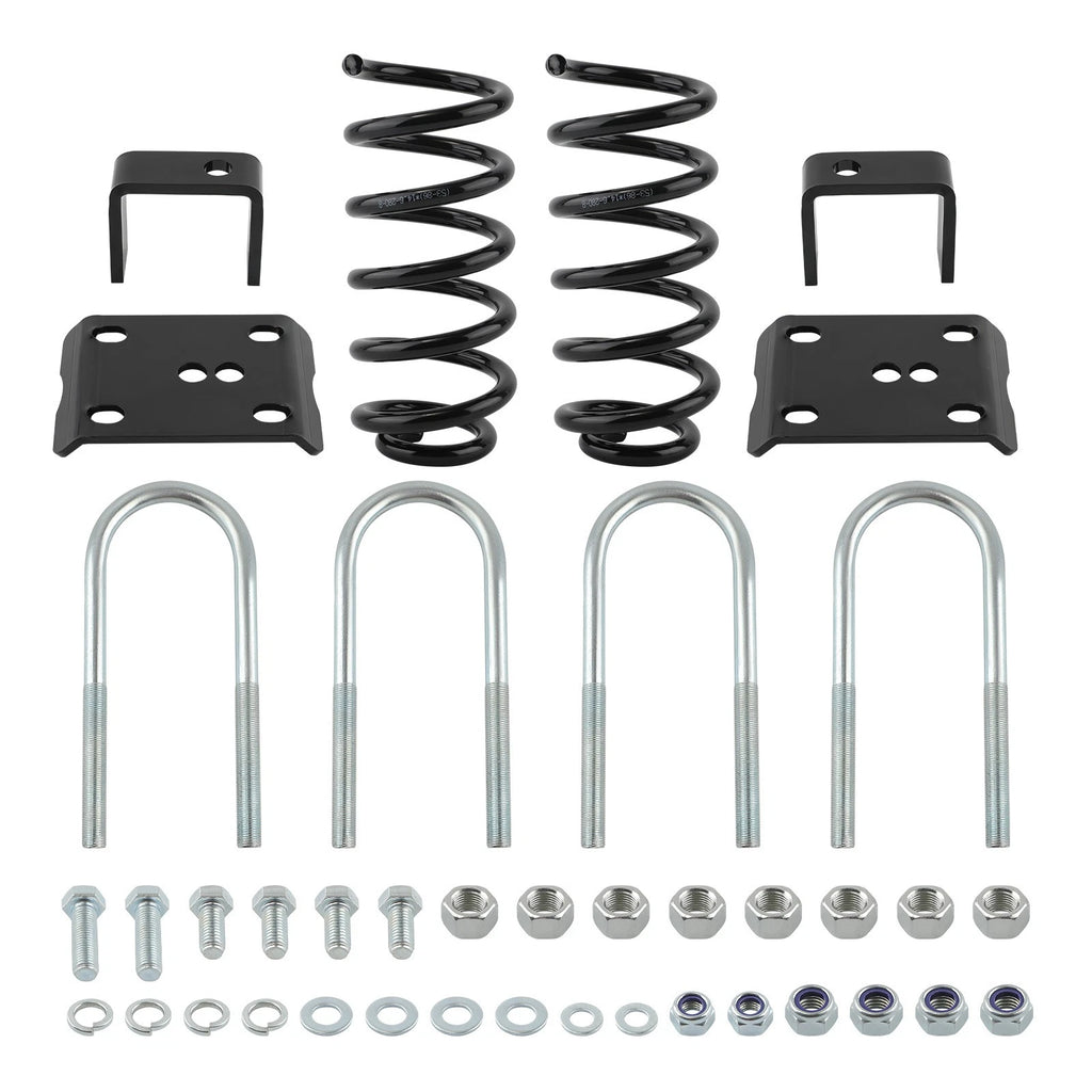 3" Drop Lowering Coil Springs & 5" Axle Flip Brackets Kit for Ford Ranger (1983–1997)