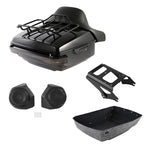 Trunk Backrest Mount Rack Light Speakers for Harley Electra Glide (2009–2013)