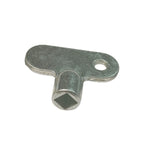 Exhaust Valve Key Set of 2 for Universal Applications (5??5mm) Silver Zinc Alloy