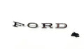 Chrome Hood Emblem Letter Set with Clips for 1967 Ford Mustang (1967)