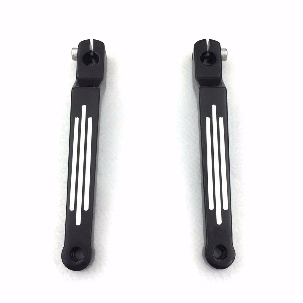 Black Aluminum Heel/Toe Shift Lever for Harley Davidson Road Glide (1988–Late)
