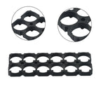 Set of 4 Battery Holders for 21700 (Plastic Frame)