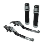 Titan Extendable Brake Clutch Levers Grips Set for BMW F650GS (2002-2007)