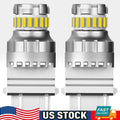 2X AUXITO 3156 3157 4157 LED Backup Reverse Light Bulbs 6000K Xenon White