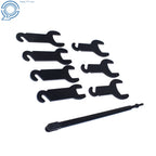 Pneumatic Fan Clutch Wrench Set for Ford GM Chrysler Jeep (43300)