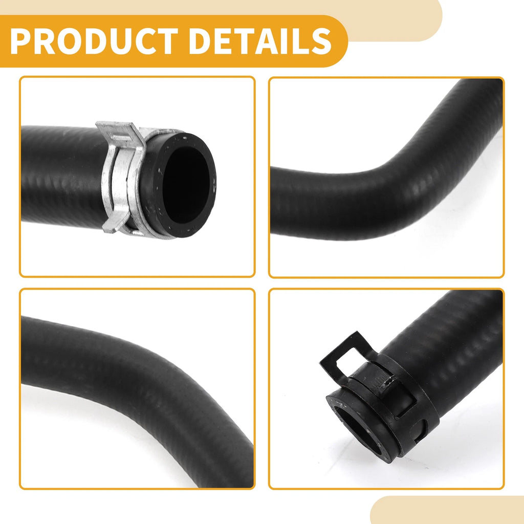 HVAC Heater Hose for Ford Focus (2014–2020) No.F1F18548DF Rubber Black