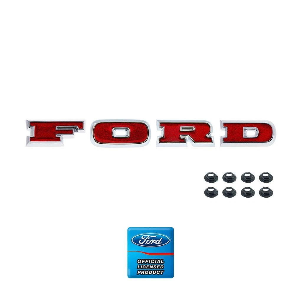 Grille Letter Emblem Set Replacement for Ford Bronco (1966–1977)