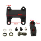 Speedometer Relocation Bracket & Brakehose Extension for YAMAHA MT07 (21-22)
