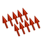 10Pcs Red Windshield Screws & 5MM Bolts for Motorcycle