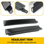 Front Bumper Grille Headlight Filler Trim Panel for Toyota 4Runner (1996–2002)
