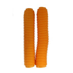 2X 360MM Fork Dust Covers Gaiters Boots for Motorcycle Dirt Bike