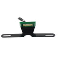 LED Brake Tail Light License Plate Mount Holder Bracket for Motorcycle Green