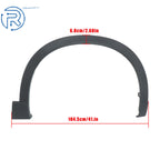 Front Right Passenger Wheel Lip Fender for Mazda CX-9 (2016-2023) Black