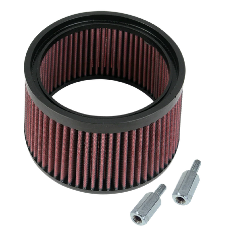 S&S Cycle Pleated Stealth Air Filter Kit for Harley Davidson (2014–2023)