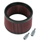 S&S Cycle Pleated Stealth Air Filter Kit for Harley Davidson (2014–2023)
