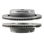 Drilled & Slotted Rear Brake Rotors Kit for Chrysler Aspen (2007–2009)