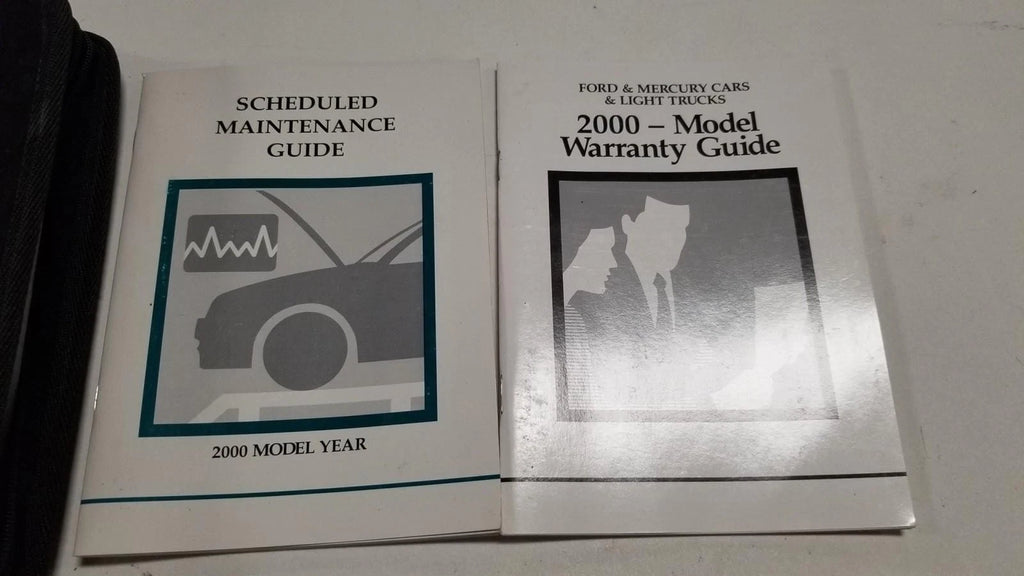 Owners Manual Inserts with Case for Mercury Grand Marquis (2000)