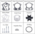 Water Pump Rebuild Kit 692-W0078-02 for Yamaha 75 85 90 HP (2-S)