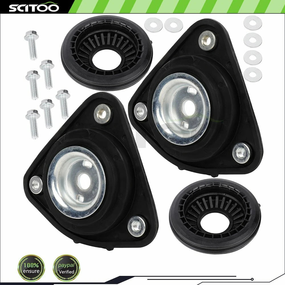 Front Upper Shock and Strut Mount Pair for Mazda 3, Volvo S40, C30, C70, V50